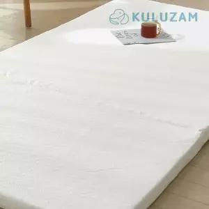 [오너클랜]쿠르잠 폼에어 접이식 토퍼 매트리스(Q) 쿨링화이트/