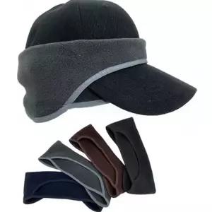 겨울 귀마개 부드러운 모자형 따뜻한 헤어밴드 귀마개 남녀공용 모자 흘러내림 스냅백 스포츠 부착형