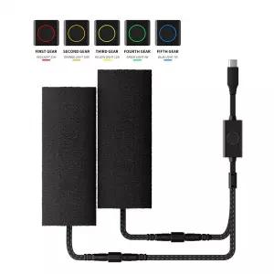 바이크 오토바이열선그립 핸들열선 방한용품 5V 3A 오토바이 히팅 핸드그립 5단계 타입-C 워머 전기 그립