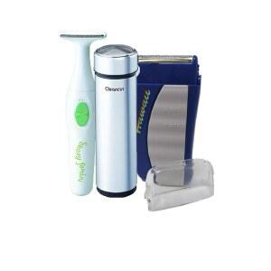 클린컷 개인용 전기 면도기 & 트리머 콤보 - ES412 포일 남녀용 PS335 바디 얼굴 치골 친밀한 부위용 충전식 무선 일본산