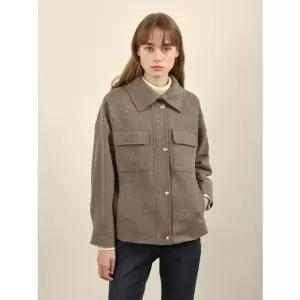 [갤러리아] 올리비아로렌 헤링본 숏 자켓 VOCFU4W9141