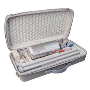 XGIMI MoGo 4 2025 프로젝터 및 파워베이스 스탠드용 하드 여행용 케이스, EVA 휴대용 커버, XGIMI용 보관 충격 방지, 방수 기능이 있습니다