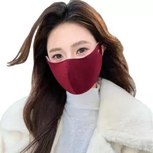 스키 따뜻한 보호 눈가 겨울 다기능 삼각형 소형 마스크 유니 낚시복 얼굴 사이 방한