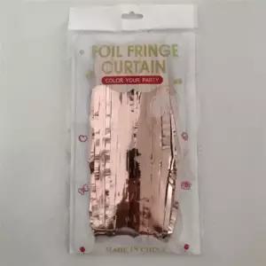 파티용품 파티 1x2m 은박커튼 로즈골드
