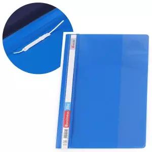 A4 클리어 화일 블루 꽂이 투명커버 문서철 서류철 화일케이스