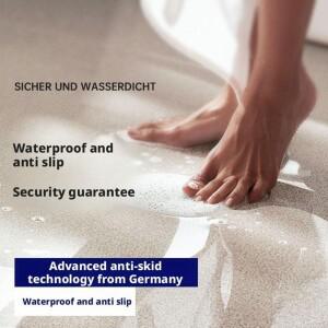 새로운 고광택 대리석 효과 에폭시 바닥 코팅, 실외 내마모성 미끄럼 방지 페인트, 흠집 해결