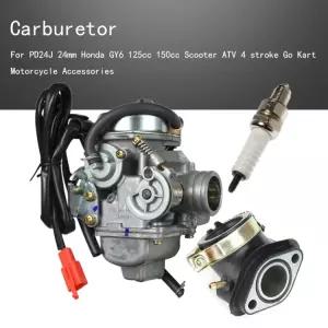 PJ 4 125 터 카트 스트 초크 액세서리 고 오토바이 용 부품 150 ATV 기화기 2mm