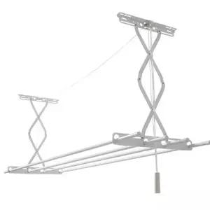 빨래 건조대 공간활용 실내건조대 접이식 자바라 건조대 높낮이 다용도 스틸 천장형 베란다 아파트