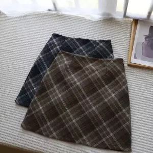 [라일리여성의류] Rly 어반윈터 포근한 울체크 미니 스커트