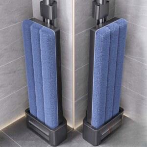 가정용 밀대 물걸레 가정용대걸레 나비형 회전밀대 스퀴지 오렌지 대걸레통 거실 계단 모서리