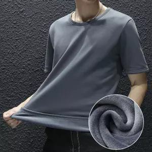 캐프 안감기모 반팔 티셔츠 이너티 홈웨어 SD-251135