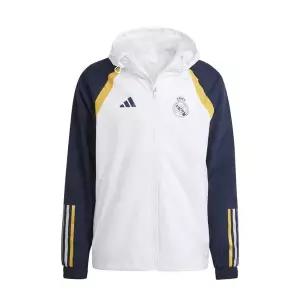 [아디다스] 레알마드리드 티로 12 올웨더 바람막이 자켓 화이트 IB0856