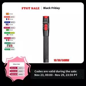 광분배함 50MW FTTH 광섬유 테스터 펜 레드 레이저 광섬유Light 50KM 장애 탐지기 광 케이블