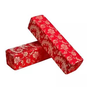 왕실 궁중 사각형 베개 전통보료 오색모빌 대형 쿠션 코스튬 사극 전통 코스프레 의상