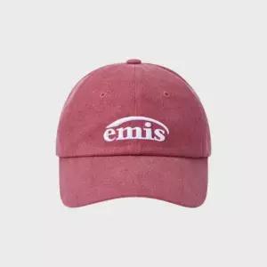 이미스 emis NEW LOGO PIGMENT BALL CAP 모자-RED