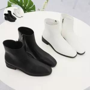깔끔한 부츠 캐주얼 기장 신발 짧은 여성 정장 패션 부츠 롱 여자 겨울 첼시 구두브랜드 신발 앵클 클