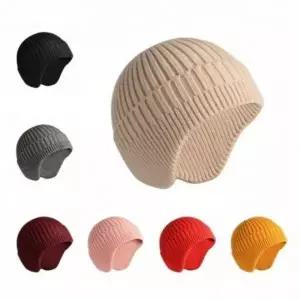 니트 귀도리 겨울 비니 여성 남성 귀돌이 방한 모자 겨울모자 비니 여성 방한모자 니트모자 털모자