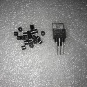 중공 페라이트 홀 비즈, 간섭 방지 코어, EMI 필터 링, 플럭스를 통한 니켈 아연, 3.5*3*1.5, 4*2*2mm, 10