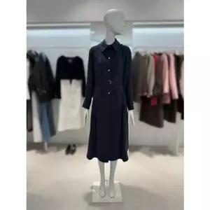 [갤러리아] [25 겨울] 벨티드 카라형 원피스 (Z254MSE006)