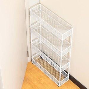 틈새 수납 선반 이동식 틈새수납 10cm수납장 다용도 냉장고 옵션1 1층 이동식수납장