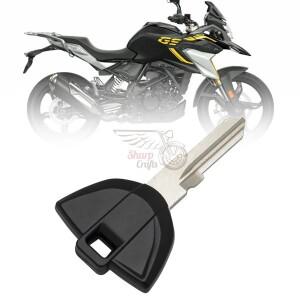 바이크 오토바이 액세서리 BMW 호환 G310R R G 310GS 용 교체 키 블랭크 언컷 블레이드 배아 1 개
