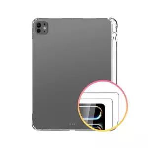 아이패드 A16 (2025) 펜슬수납 젤리 케이스+강화유리 WFKODXN
