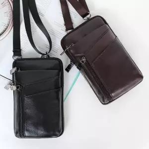 [RG2804T5]2396 블루마운트 남성 소가죽 미니 크로스백