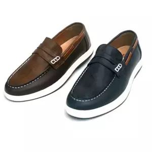 남성 캐주얼화 댄디 드라이빙 가죽 남자 로퍼 슈즈 정장 스니커즈 끈없는 미끄럼 워킹화 편리화 슬립온