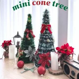 장식 해피 풀세트 크리스마스트리 나무 크리스마스리스 미니트리