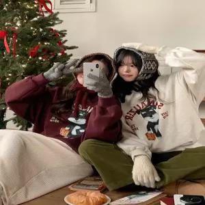 [제작] 슈니티 루즈핏 속기모 맨투맨 85345 빅사이즈 여성의류