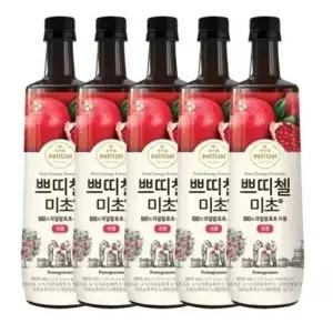 쁘띠첼 미초 석류 900ml 5개