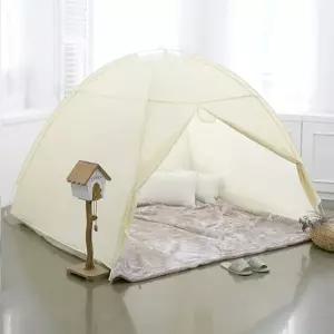 라지킹난방텐트 실내용 가정용 거실용 기숙사 인용 방풍 방한 온열 수면 원터치 난방 텐트