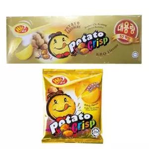 포테이토 크리스프 바베큐맛 15gx52개입 간식 과자 초코렛