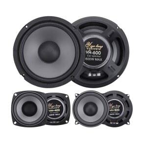 1pcs 4/5/6.5 인치 2 웨이 전체 범위 주파수 HIFI 음악 스테레오 오디오 400W/500W/600W 자동차 액세서리 동축 스피커 우퍼