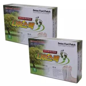 발건강 나이스팩 60포 발바닥 수액시트 힐링건강패치