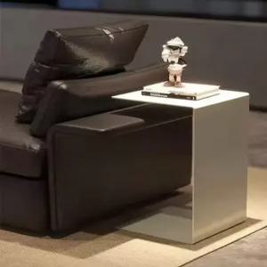 스테인레스 사이드테이블 스텐협탁 올스텐 선반 심플 보조 테이블 협탁 철제 탁자 스텐인테리어