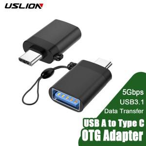 타입 C to USB 3.1 OTG 어댑터 Male To A Female 컨버터  맥북 호환 삼성호환 샤오미호환 12 포코 마우스