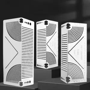 사각파이프 벤딩각자 멀티곡선 동관 형상자 대형 원형