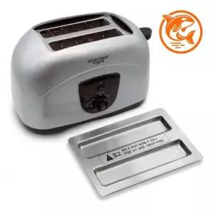 세련된 스테인리스 식빵 구이기 고급 주방 가전 디자인 모던 토스터기