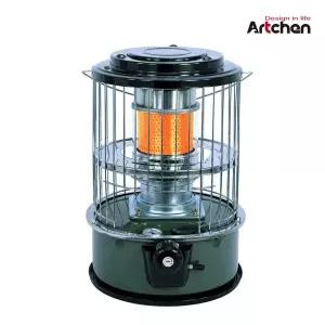 [셀링코리아]S 아트첸 올리브 심지식 석유난로 석유히터 AT-20LS 이동식 야외 캠핑 난방