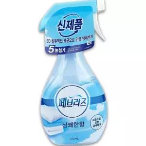 상쾌 페브리즈 섬유탈취제 향 페브리즈 섬유향수 침구류 살균 냄새제거