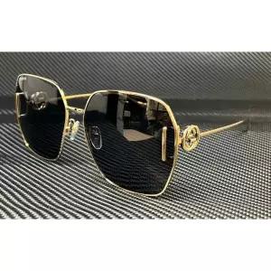 미국 구찌 GG1207SA 002 골드 그레이 여성용 64mm M 사이즈 선글라스 125813835959