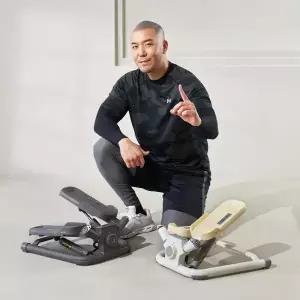 ED 프라임 스텝퍼 트위스트 천국의계단 스텝밀 가정용 실내 걷기 힙업 홈트 유산소 운동기구 2149519 숀리