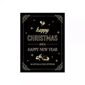 1개 골드라인 크리스마스 스티커(100매)