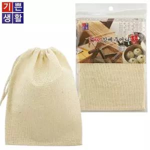 진짜 삼베주머니(소 14x19) 면보자기 한약 면포