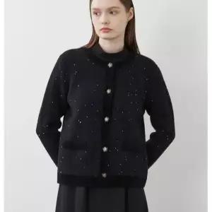 [올리비아로렌] MG01 스팽글 배색 도톰 가디건 신선도원몰 VOCBC3W9231 (S43275219)