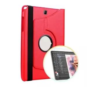 갤럭시탭S8 회전 케이스+종이질감 필름 2매 WFL1PKQ