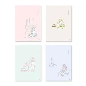 ibis XM07BA65 1000 제본노트 오늘의일상 1박스 200개입 12320