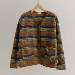 [66-110] 더페 노카라 에스닉 덤블 재킷