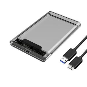 UTHAI USB 3.0 HDD 인클로저 2.5 인치 직렬 포트 SATA SSD 하드 드라이브 케이스 지지대 6TB 투명 모바일